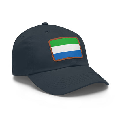 Sierra Leone Leather Patch Hat