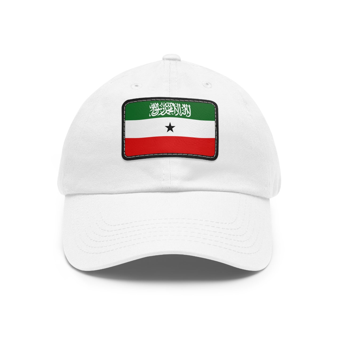 Somaliland Leather Patch Hat