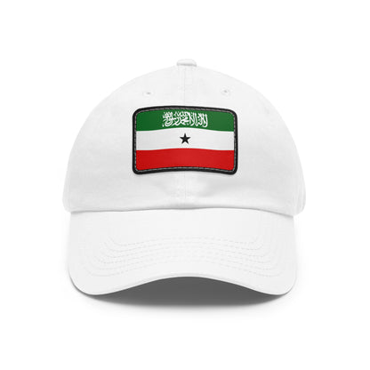 Somaliland Leather Patch Hat
