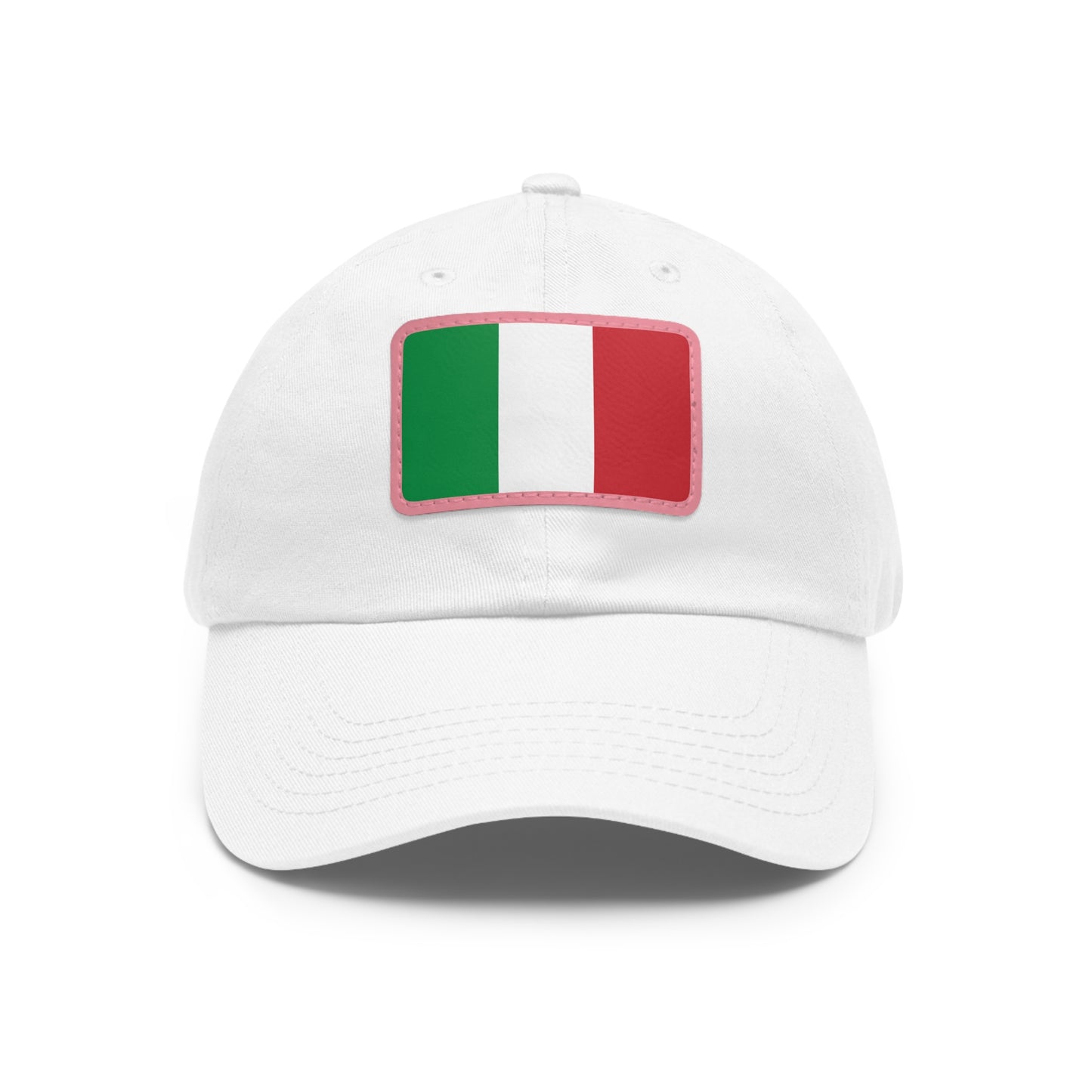 Italy Leather Patch Hat