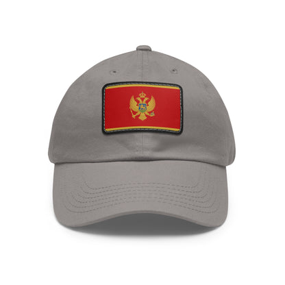 Montenegro Leather Patch Hat