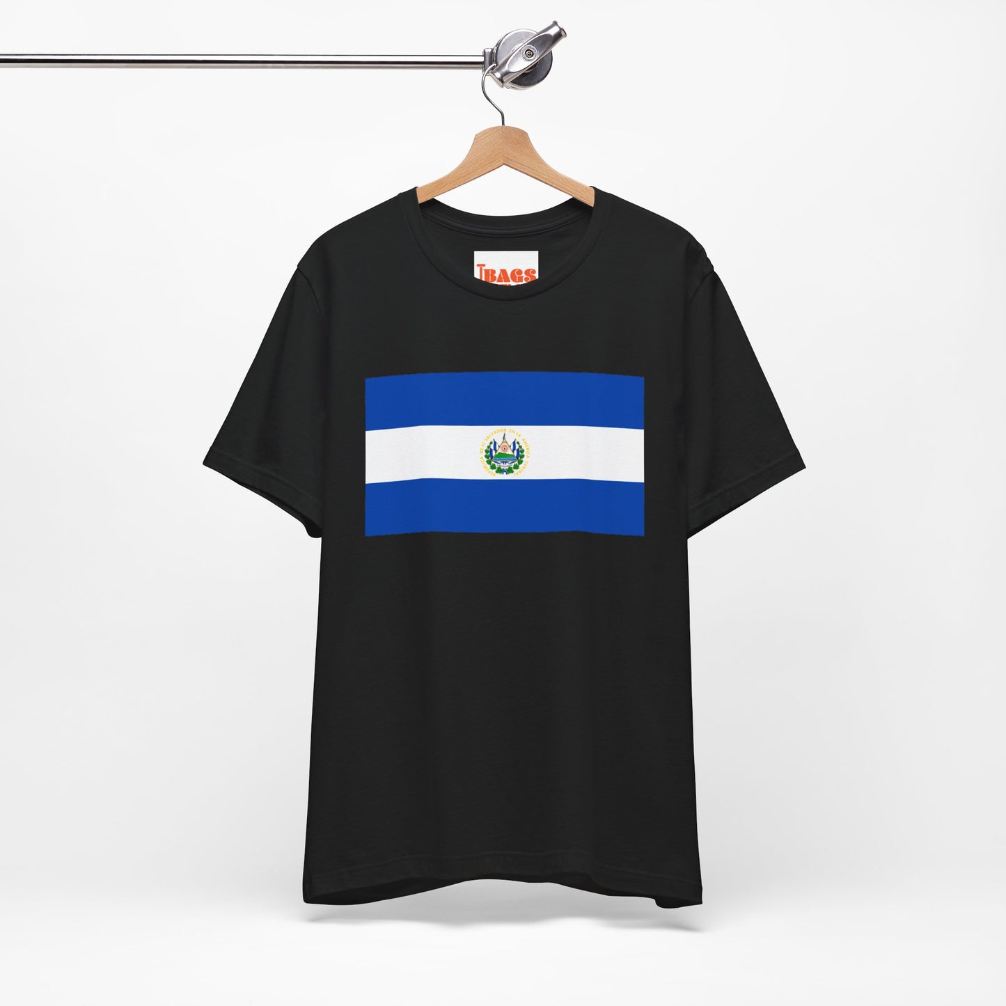 El Salvador Flag on T-shirt