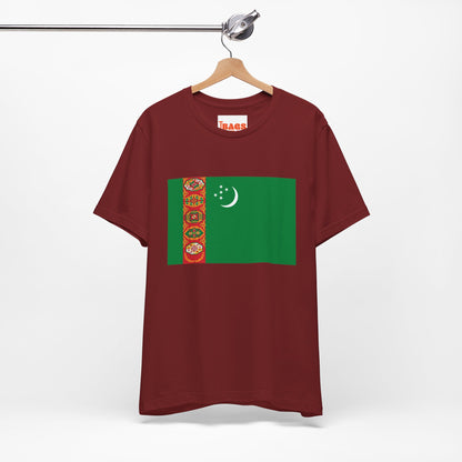 Turkmenistan Flag on T-shirt