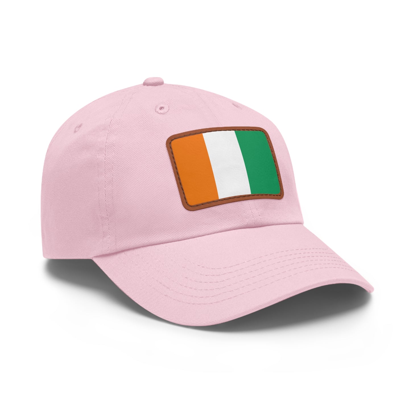 Côte d’Ivoire Leather Patch Hat