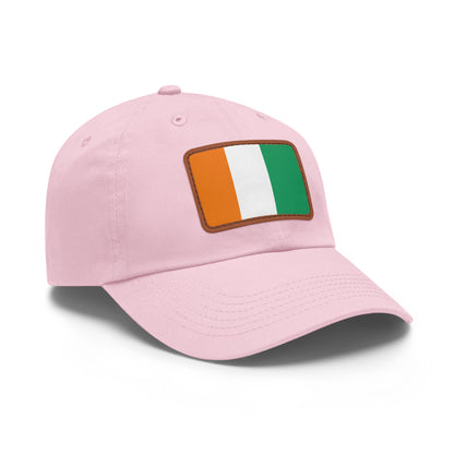 Côte d’Ivoire Leather Patch Hat