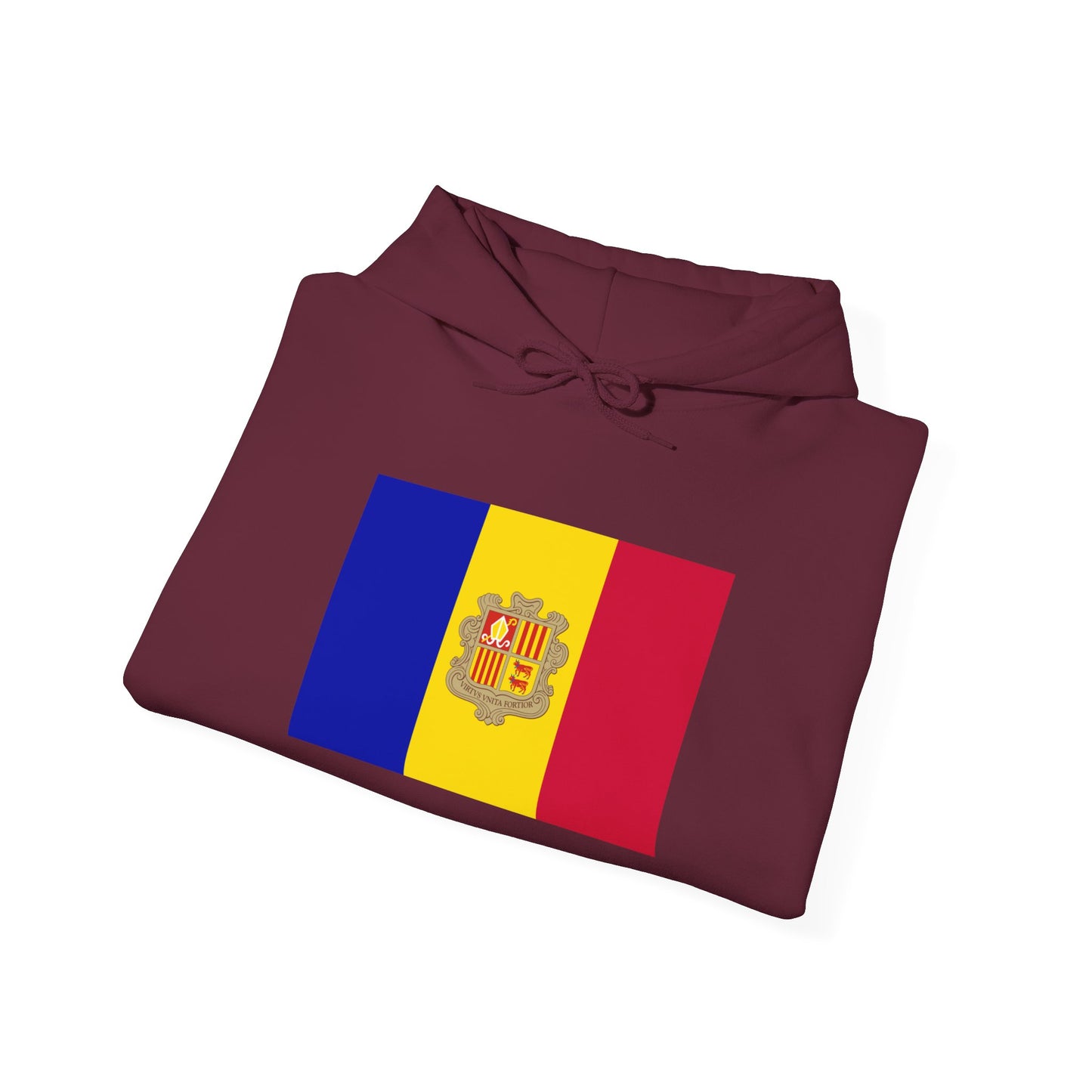 Andorra Flag Hoodies