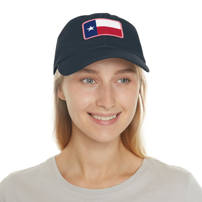 Texas Leather Patch Hat