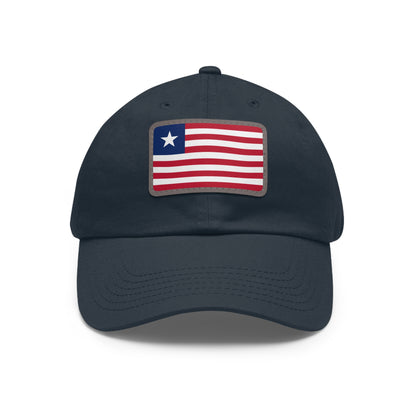 Liberia Leather Patch Hat