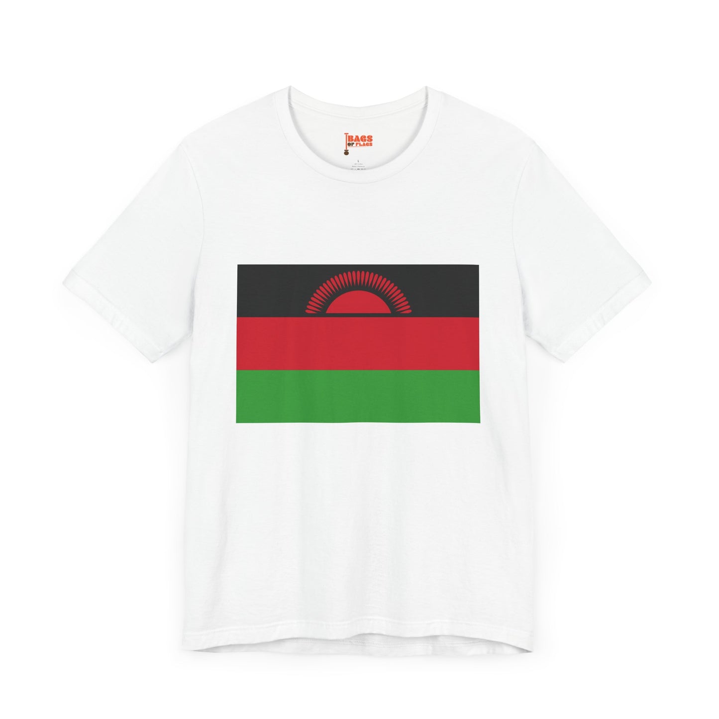 Malawi Flag on T-shirt