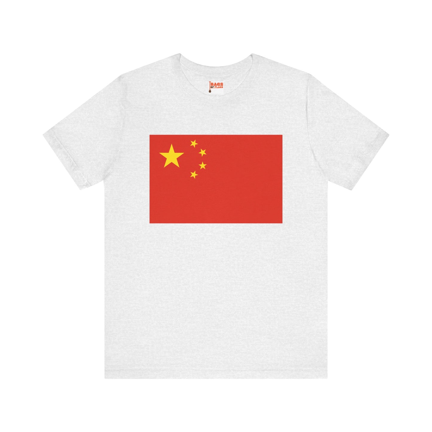 China Flag on T-shirt