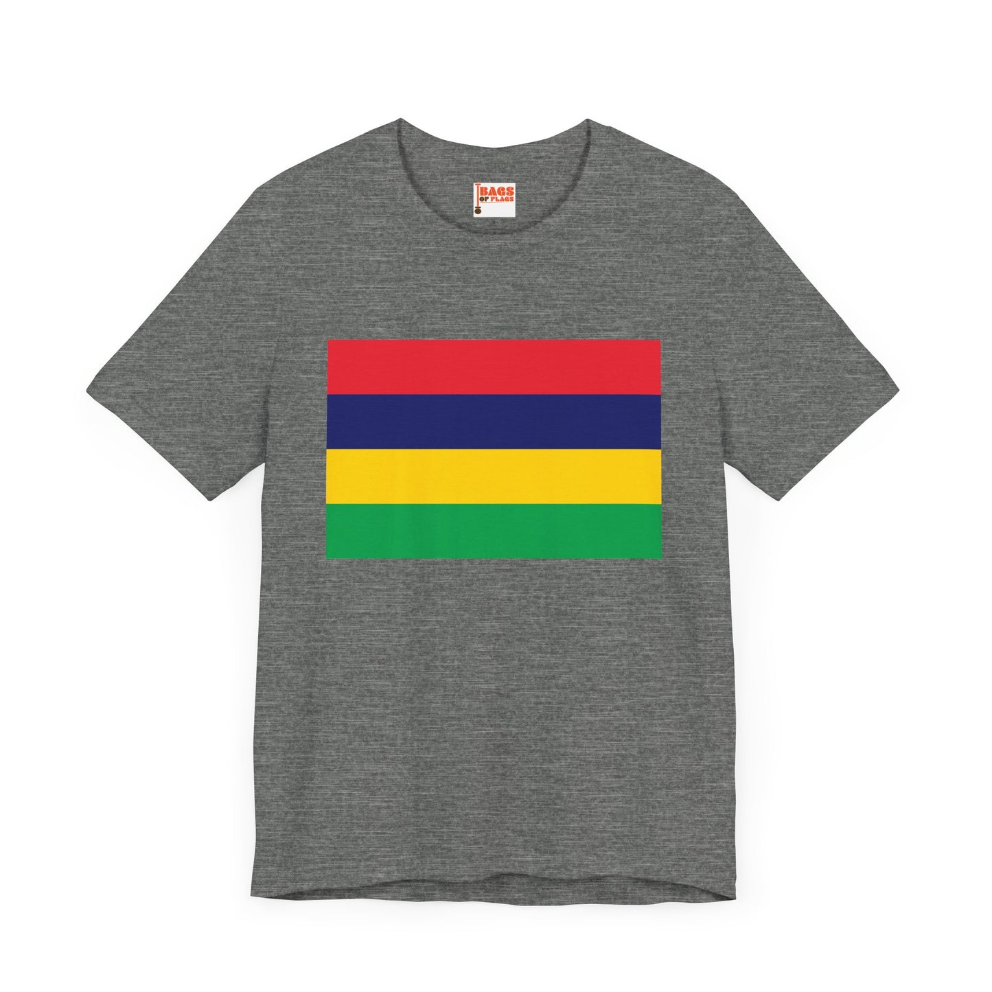 Mauritius Flag on T-shirt