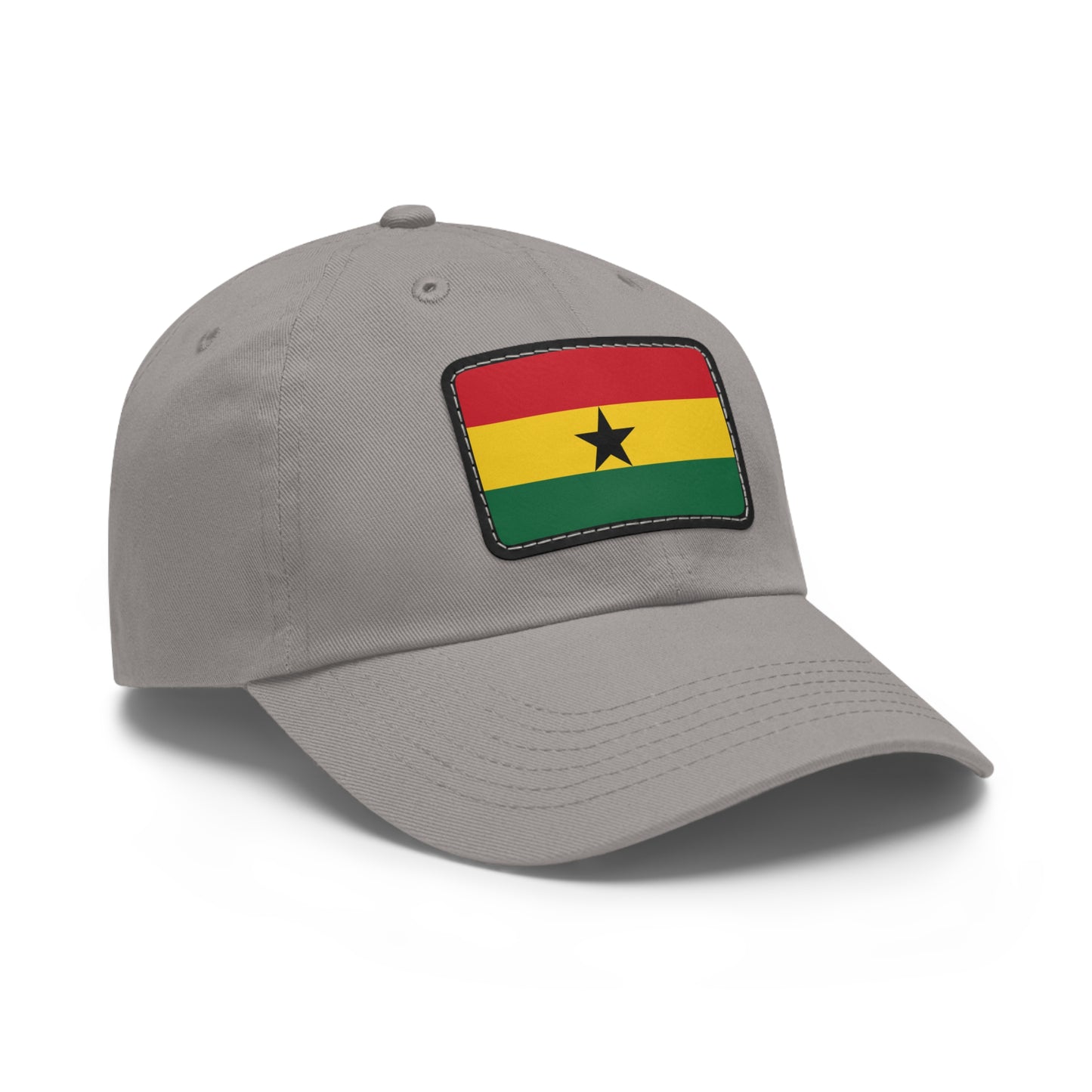 Ghana Leather Patch Hat