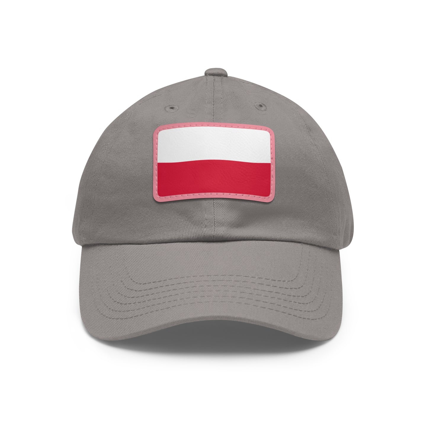 Poland Leather Patch Hat