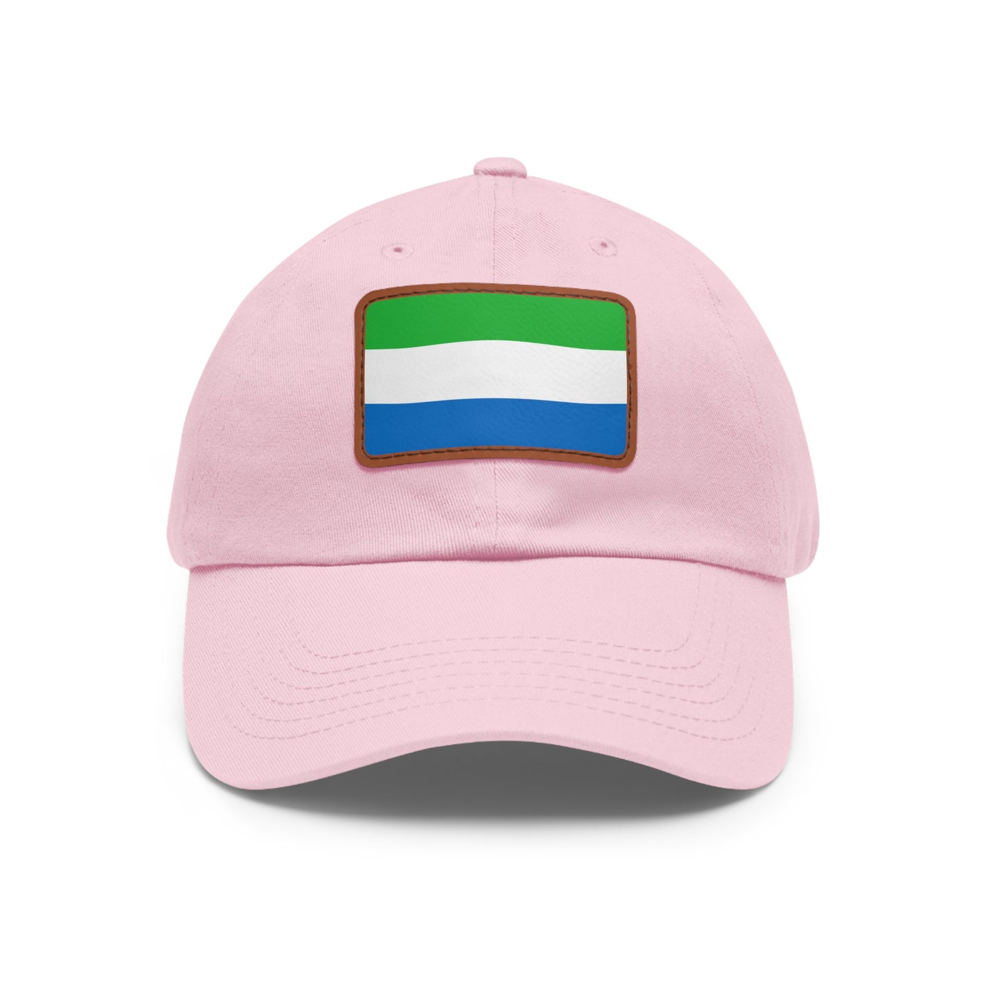 Sierra Leone Leather Patch Hat