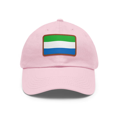 Sierra Leone Leather Patch Hat