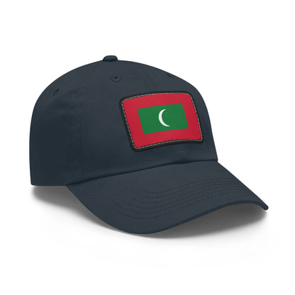Maldives Leather Patch Hat