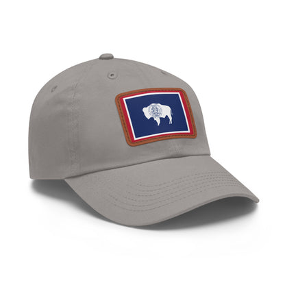 Wyoming Leather Patch Hat