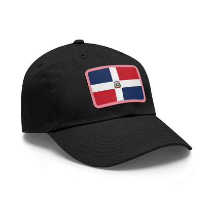Dominican Republic Leather Patch Hat