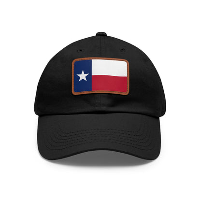 Texas Leather Patch Hat