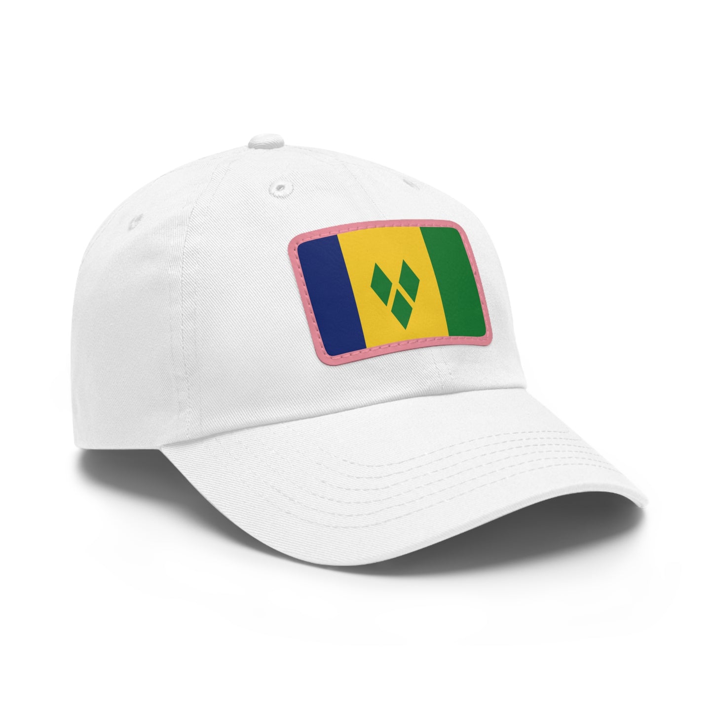 Saint Vincent and the Grenadines Leather Patch Hat