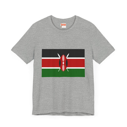 Kenya Flag on T-shirt