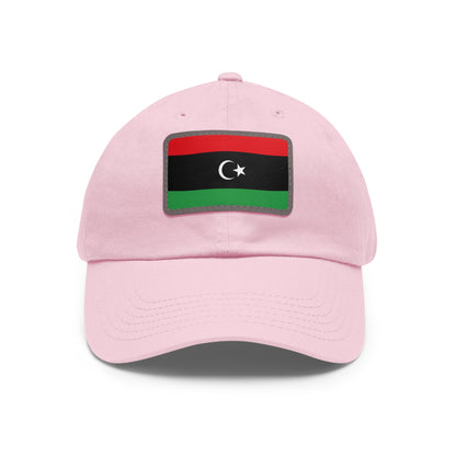 Libya Leather Patch Hat