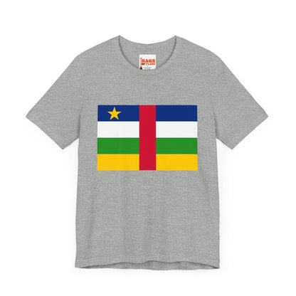 Central African Republic Flag on T-shirt