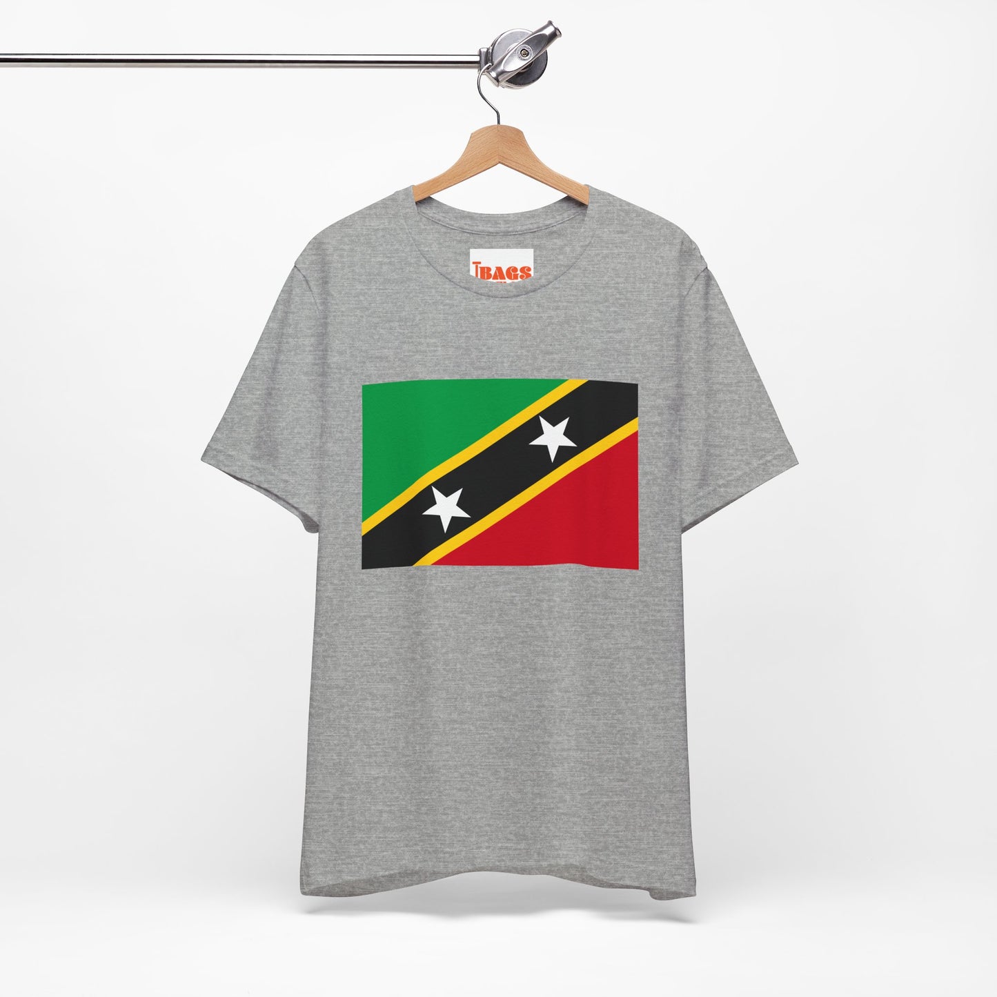 Saint Kitts and Nevis Flag on T-shirt