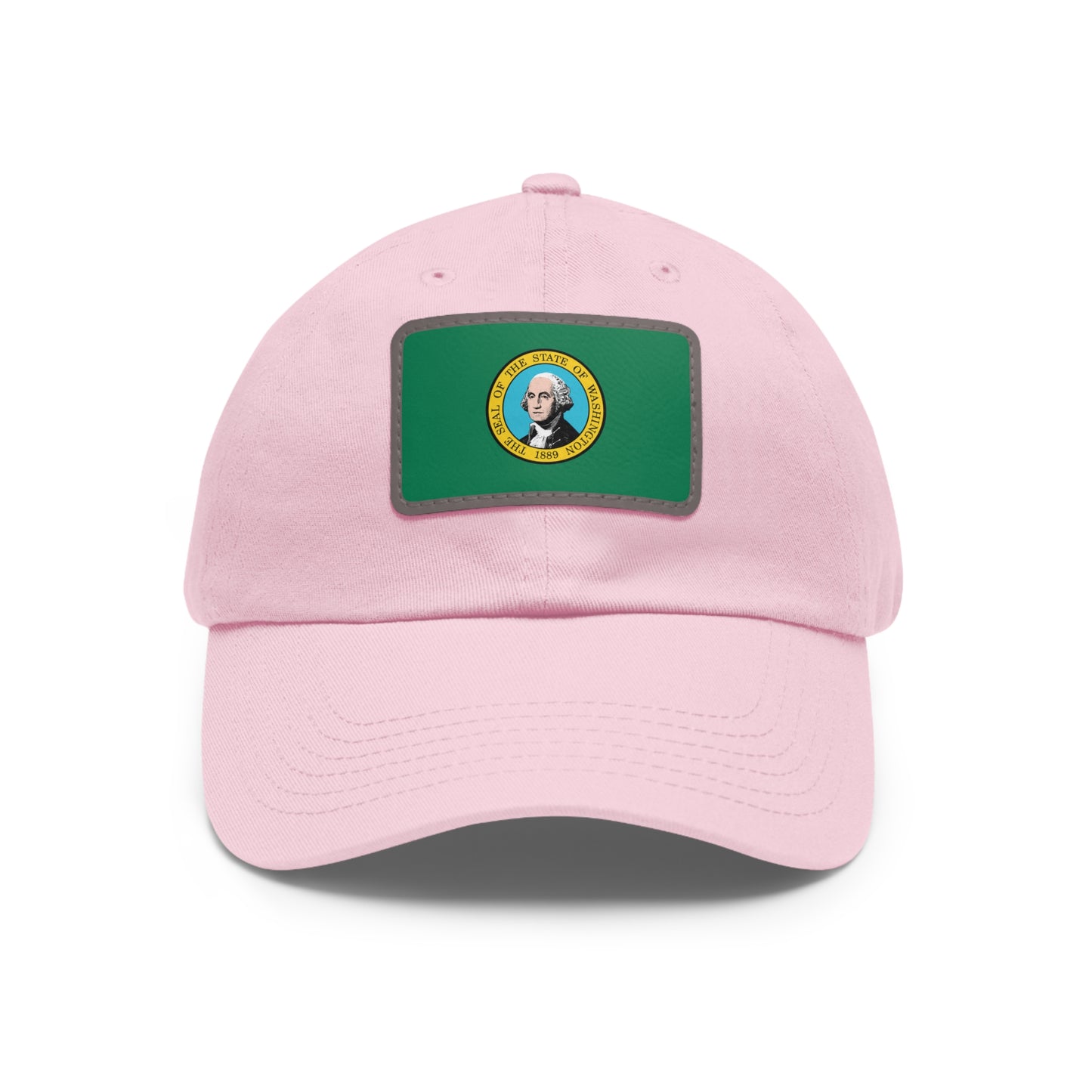 Washington Leather Patch Hat