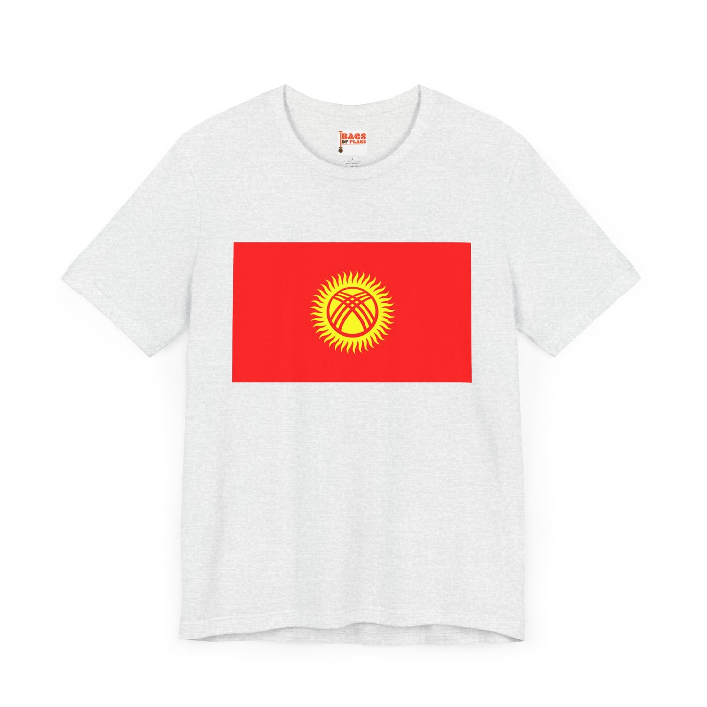 Kyrgyzstan Flag on T-shirt