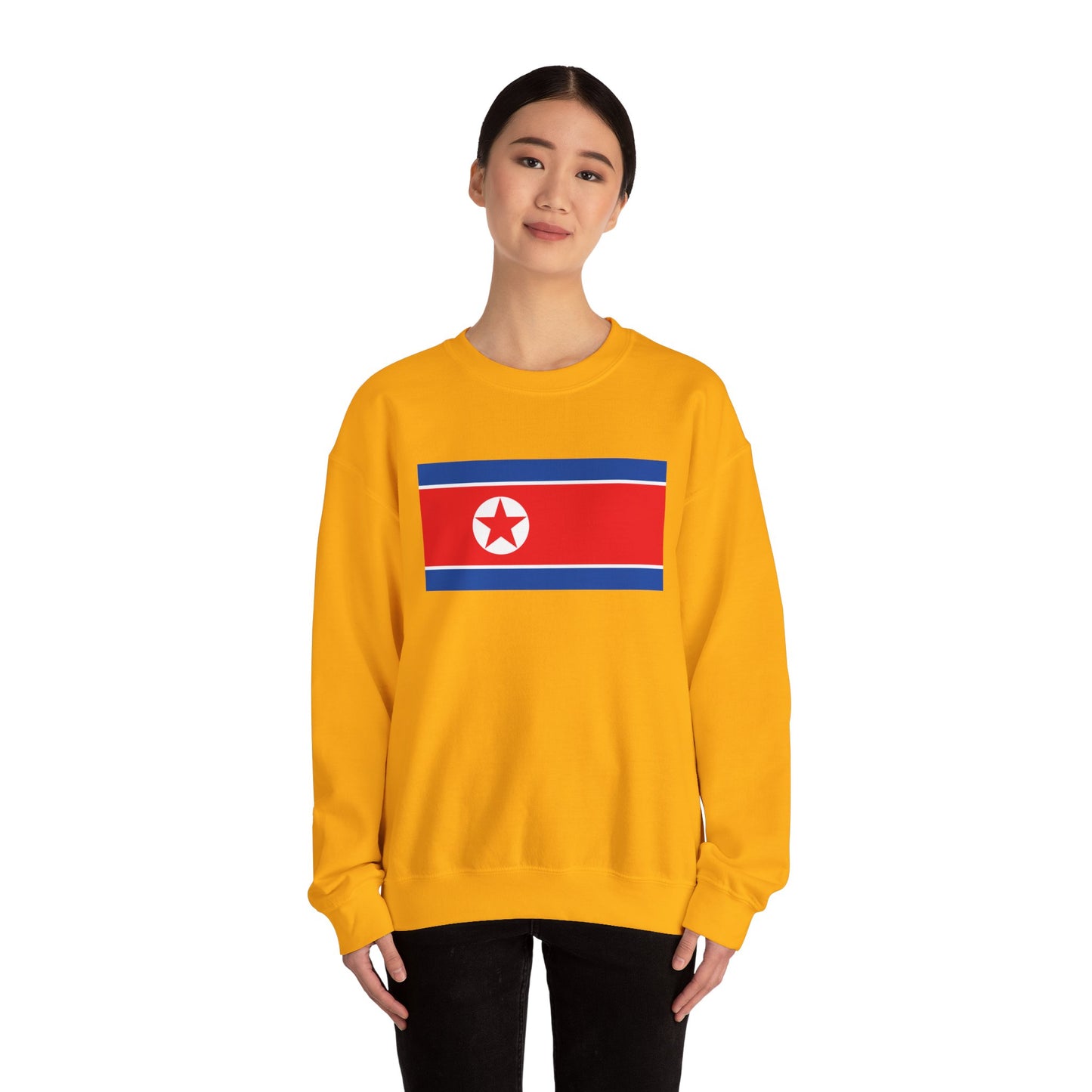 North Korea Flag Sweatshirt