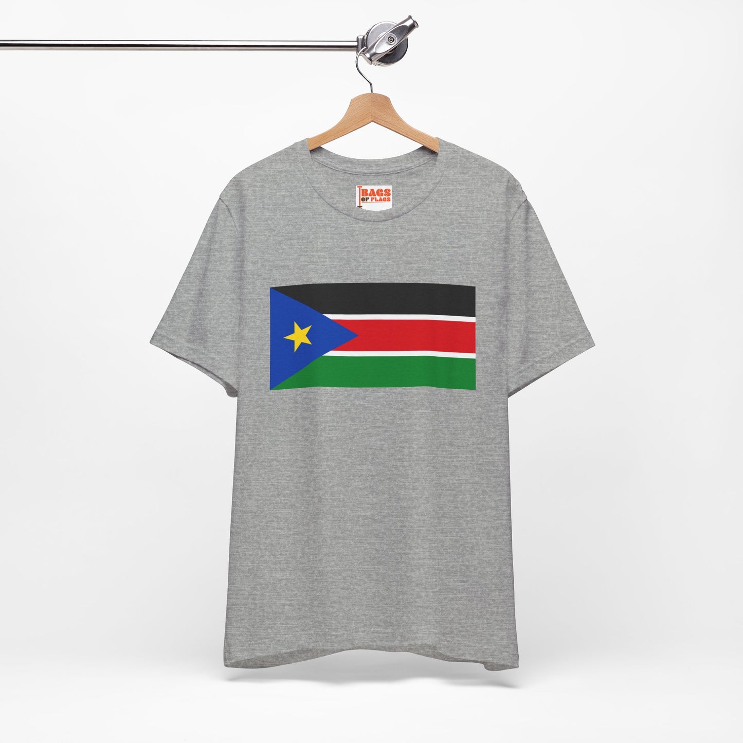 South Sudan Flag on T-shirt