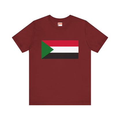 Sudan Flag on T-shirt