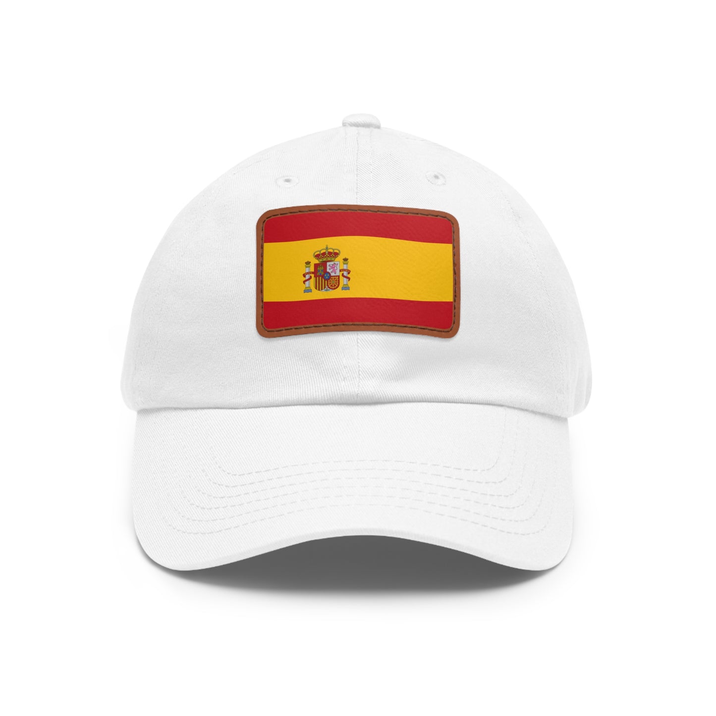 Spain Leather Patch Hat