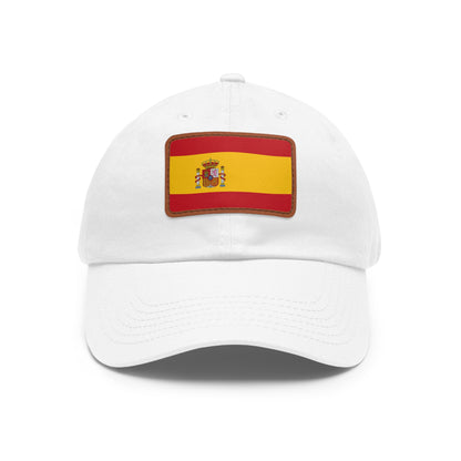 Spain Leather Patch Hat