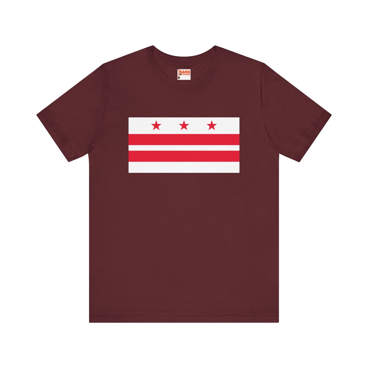 District of Columbia Flag T-shirts