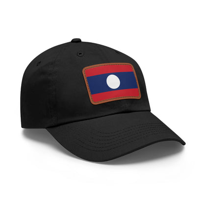 Laos Leather Patch Hat