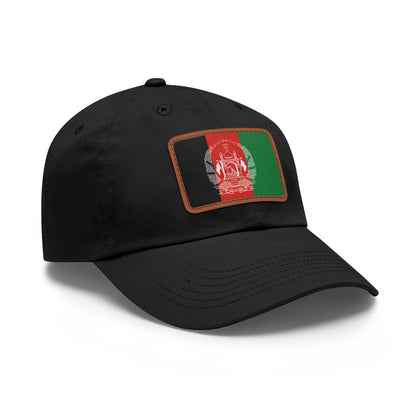 Afghanistan Leather Patch Hat