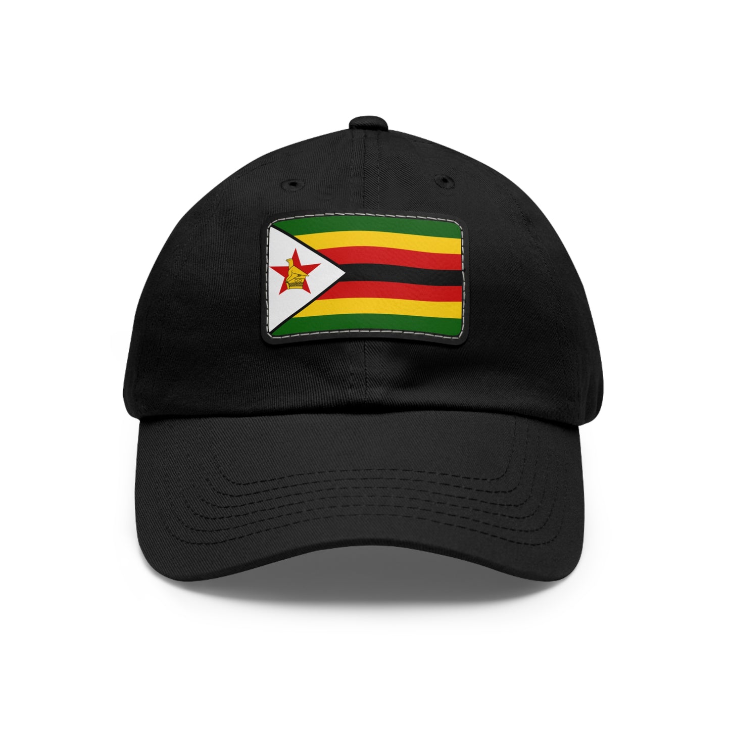 Zimbabwe Leather Patch Hat