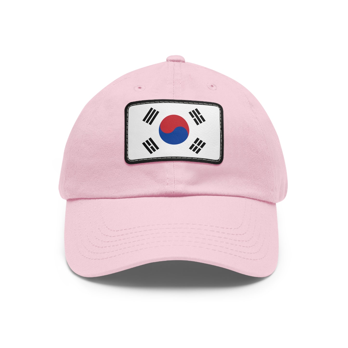 South Korea Leather Patch Hat