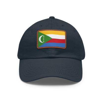 Comoros Leather Patch Hat