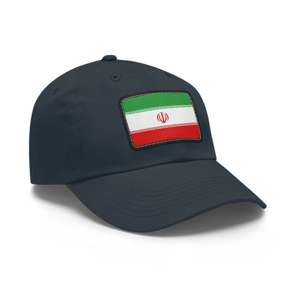 Iran Leather Patch Hat