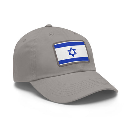 Israel Leather Patch Hat