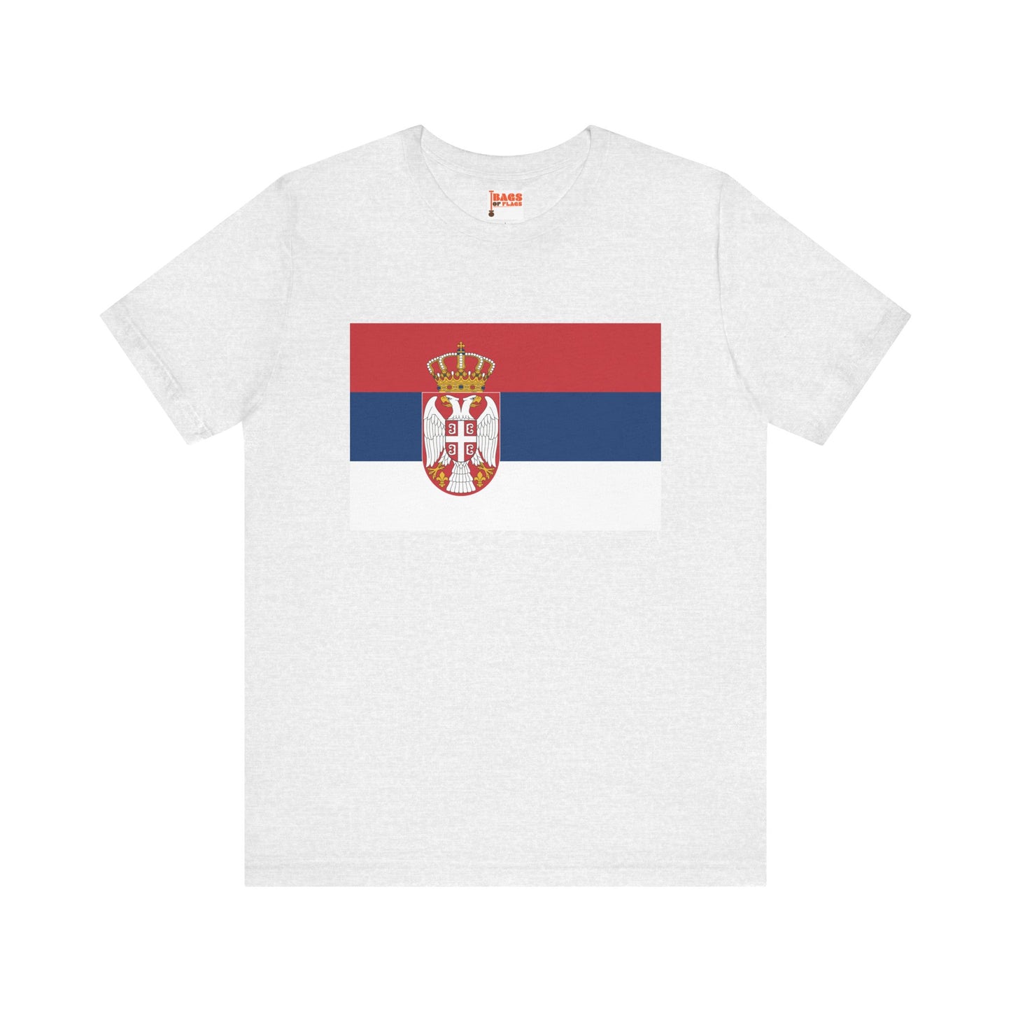 Serbia Flag on T-shirt