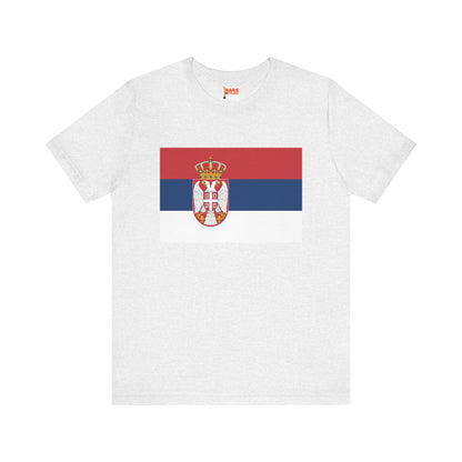 Serbia Flag on T-shirt