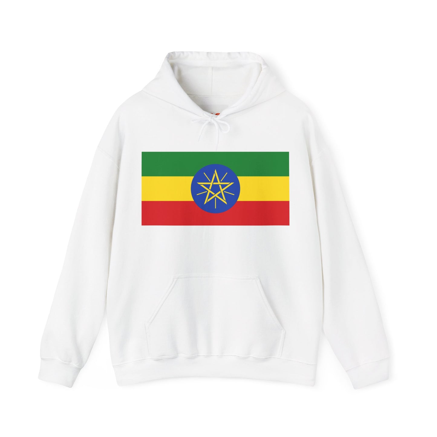 Ethiopia Flag on Hoodie