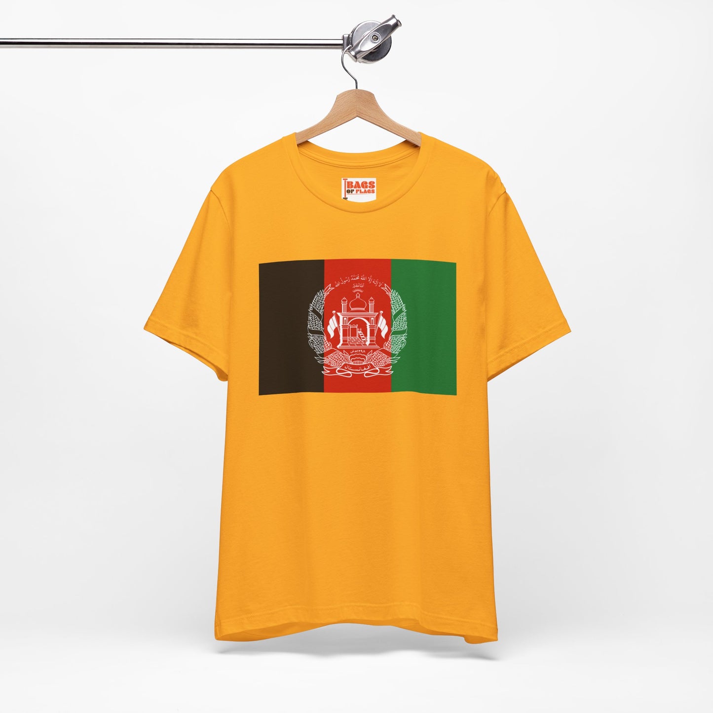 Afghanistan Flag on T-shirt