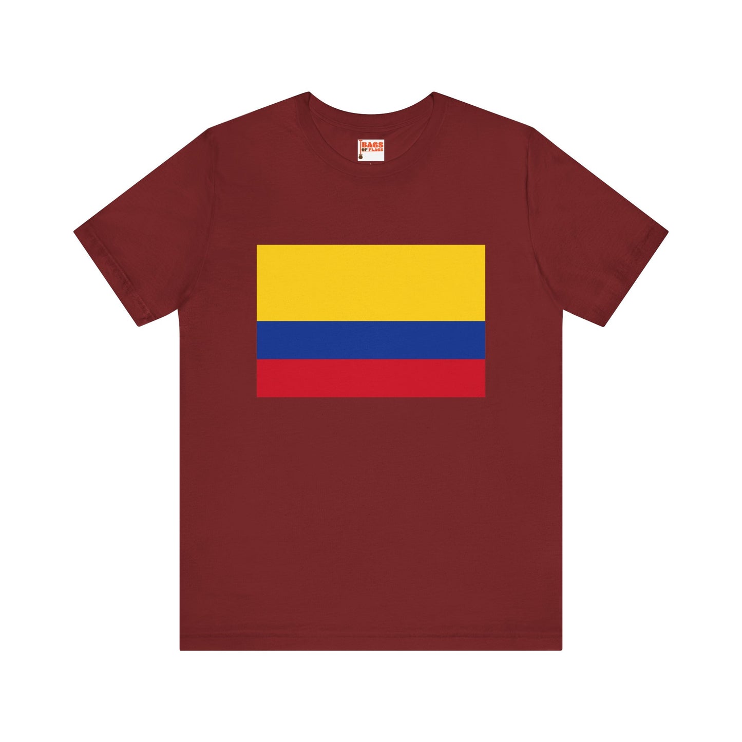 Colombia Flag on T-shirt