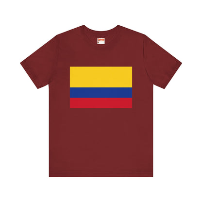 Colombia Flag on T-shirt