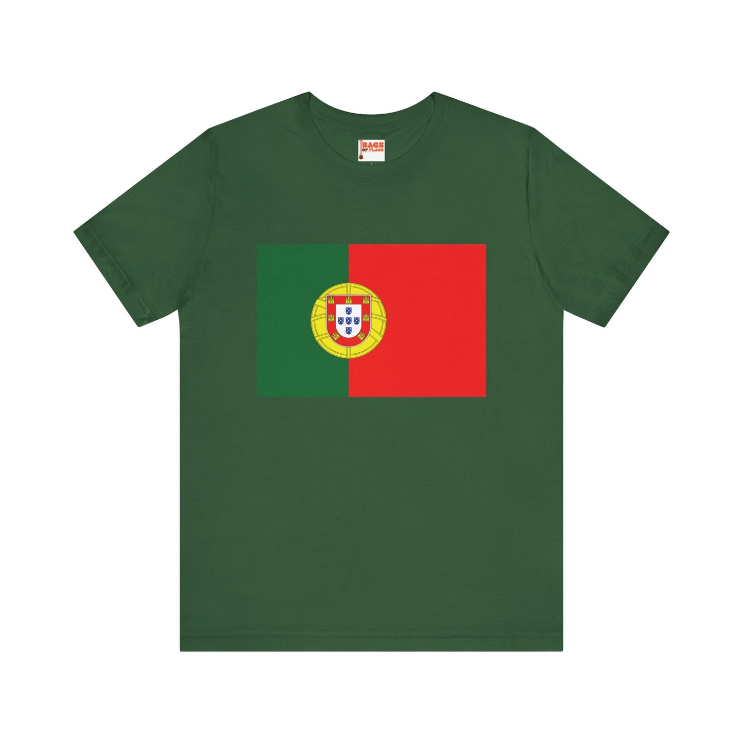 Portugal Flag on T-shirt